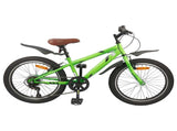 Kids Bike 20'' 6-Speed for 6-11 Years Old Green 42009389