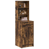 Highboard Smoked Oak 40 x 40.5 x 135 cm Engineered Wood 865077