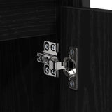 Bathroom Sink Cabinet Black Oak 60 x 35 x 60 cm Engineered wood 869179