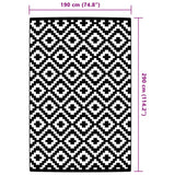 Outdoor Carpet ARAKIL Grey 190x290 cm PP 368554