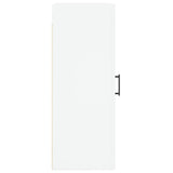 Wall Mounted Cabinet White 34.5x34x90 cm Engineered Wood 830508