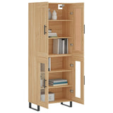 Highboard Sonoma Oak 69.5x34x180 cm Engineered Wood 3199644