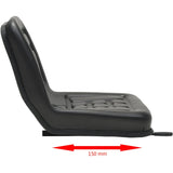 ZNTS Universal Tractor Seat Black 142317