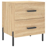 Bedside Cabinet Sonoma Oak 40x35x47.5 cm Engineered Wood 827330