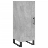 ZNTS Sideboard Concrete Grey 34.5x34x90 cm Engineered Wood 830472