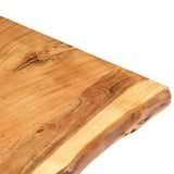 286331 Table Top Solid Acacia Wood 100xx2,5 cm