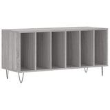 Record Cabinet Grey Sonoma 100x38x48 cm Engineered Wood 831754
