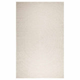 Rug ZIZUR Cream 200x290 cm Jute Look Indoor and Outdoor 4010381