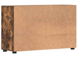 Wooden Cabinet Smoked Oak 88.5 x 30.5 x 73 cm Engineered Wood 880286