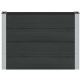 Garden Raised Bed Black 100 x 30 x 72 cm 42039035