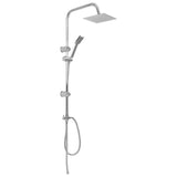 Dual Head Shower Set with Hand Shower Stainless Steel 145055