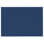 Weighted Blanket Blue 140x200 cm Single 10 kg Fabric 3154854