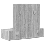 Dressing Table with Drawer Grey 83 x 40 x 70 cm Engineered Wood 865204