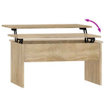 Coffee Table Sonoma Oak 80x50.5x41.5 cm Engineered Wood 809641