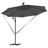 Umbrella Anthracite 294 x 294 x 248 cm Polyester and Aluminium 42003385