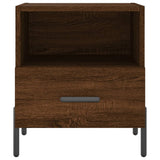 Bedside Cabinets 2 pcs Brown Oak 40x35x47.5 cm Engineered Wood 827467