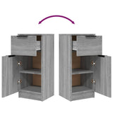 Sideboard Grey Sonoma 30x30x70 cm Engineered Wood 817002