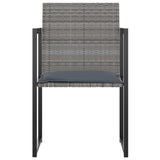 Outdoor Dining Set Grey 317184