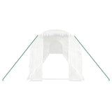 Greenhouse with Steel Frame White 28 m 14x2x2 m 3188033