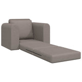 Sofa Bed Taupe 98 x 71 x 83 cm Fabric 4106660
