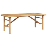 Coffee Table Brown 110 x 50 x 43 cm Bamboo 4106594
