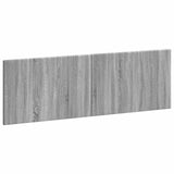 Wall-Mounted Headboard BREDA Grey Sonoma Engineered Wood 897611