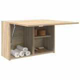 Bathroom Wall Cabinet Sonoma Oak 60x25x40 cm Engineered Wood 860069