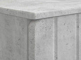 Bathroom Sink Cabinet ZWOLLE Concrete Grey 59.5 x 31.5x 59 cm 896348