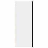 Hanging Cabinet Black Oak 40 x 31 x 80 cm Engineered Wood 884300
