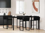 Standing Bar Table Engineered Wood 3415390