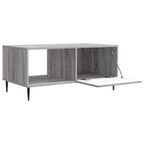 Coffee Table Grey Sonoma 90 x 50 x 40 cm Engineered Wood 894961