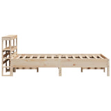 Bed Frame without Mattress 120x200 cm Solid Wood Pine 3306150