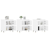 Sideboards 3 pcs White Engineered Wood 3190189