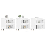 Sideboards 3 pcs White Engineered Wood 3190189