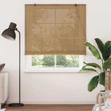 Roller Blind Brown 150 x 220 cm Bamboo 42006861