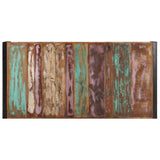 Coffee Table Multicolour Reclaimed Wood Large Durable 321589