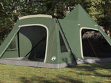 Teepee Tent 5-Person with Roof Green 545 x 450 x 295 cm 42003999