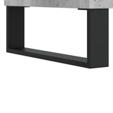 Highboard Concrete Grey 69.5x34x180 cm Engineered Wood 3198365