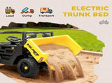 Kids Ride on Car, 12V Electric Kids UTV with Electric Dump Bed, 4-Wheel Suspension for 3-8 Years, T3398P555142