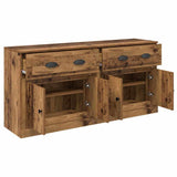 Sideboards 2 pcs Old Wood 70 x 35.5 x 67.5 cm Engineered Wood 3402659