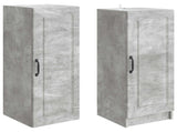 Cabinet Set 2 pcs Concrete Grey Engineered Wood 3416955