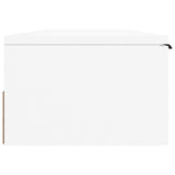 Wall Cabinet White 102x30x20 cm Engineered Wood 811403