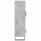 Highboard Concrete Grey 69.5x31x115 cm Engineered Wood 828328