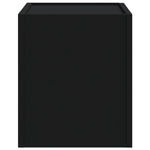 ZNTS Wall-mounted Bedside Cabinets 2 pcs Black 45x30x35 cm 848328