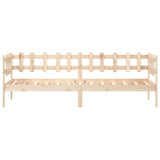 Day Bed without Mattress 80x200 cm Solid Wood Pine 840376