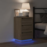 Bedside Cabinet Sonoma Oak 39 x 34.5 x 65 cm Engineered wood 869628