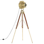 Tripod Floor Lamp Solid Mango Wood 193 cm 286204