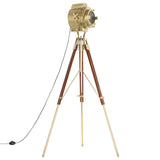 Tripod Floor Lamp Solid Mango Wood 193 cm 286204