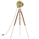 Tripod Floor Lamp Solid Mango Wood 193 cm 286204