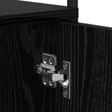 Bedside Cabinet 2 pcs Black Oak 35 x 36.5 x 61 cm 8007648